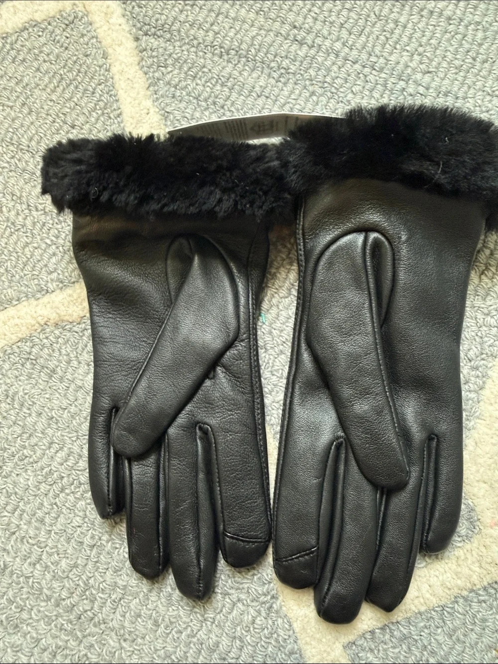 UGG black leather